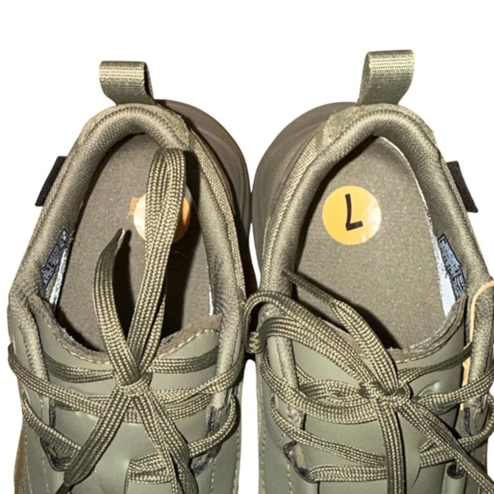 NEW‎ Teva Geotrecca Low RP Womens 7 Burnt Olive Green Waterproof Hiking Sneakers